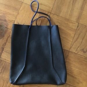 Black tote from Bloomingdales